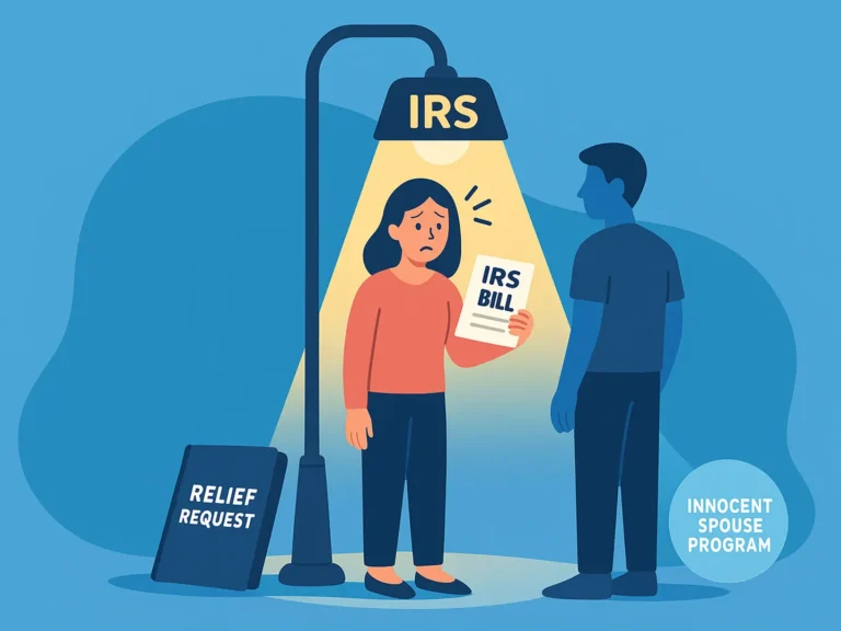 Innocent Spouse Relief & Collections Guide: Who Is Responsible for IRS Tax Debt After Divorce?